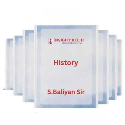 S Baliyan History Notes 2025 | English | Latest History Optional