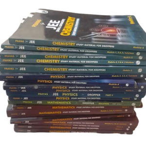 PW Prayas [2024 Edition] for JEE Main & Advanced Droppers Physics, Chemistry and Mathematics Modules with Solutions Combo Set of 24 Books